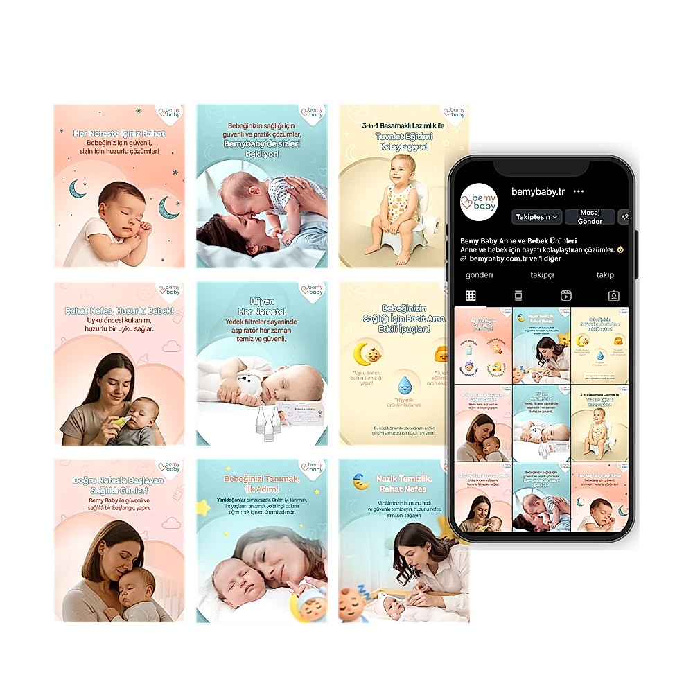 Bemy Baby Sosyal Medya Yönetimi