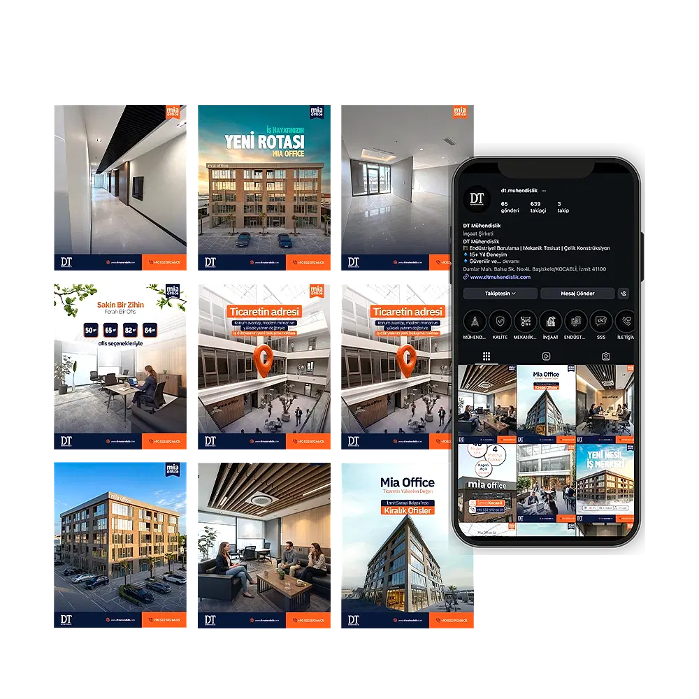 DT Mühendislik Sosyal Medya Yönetimi