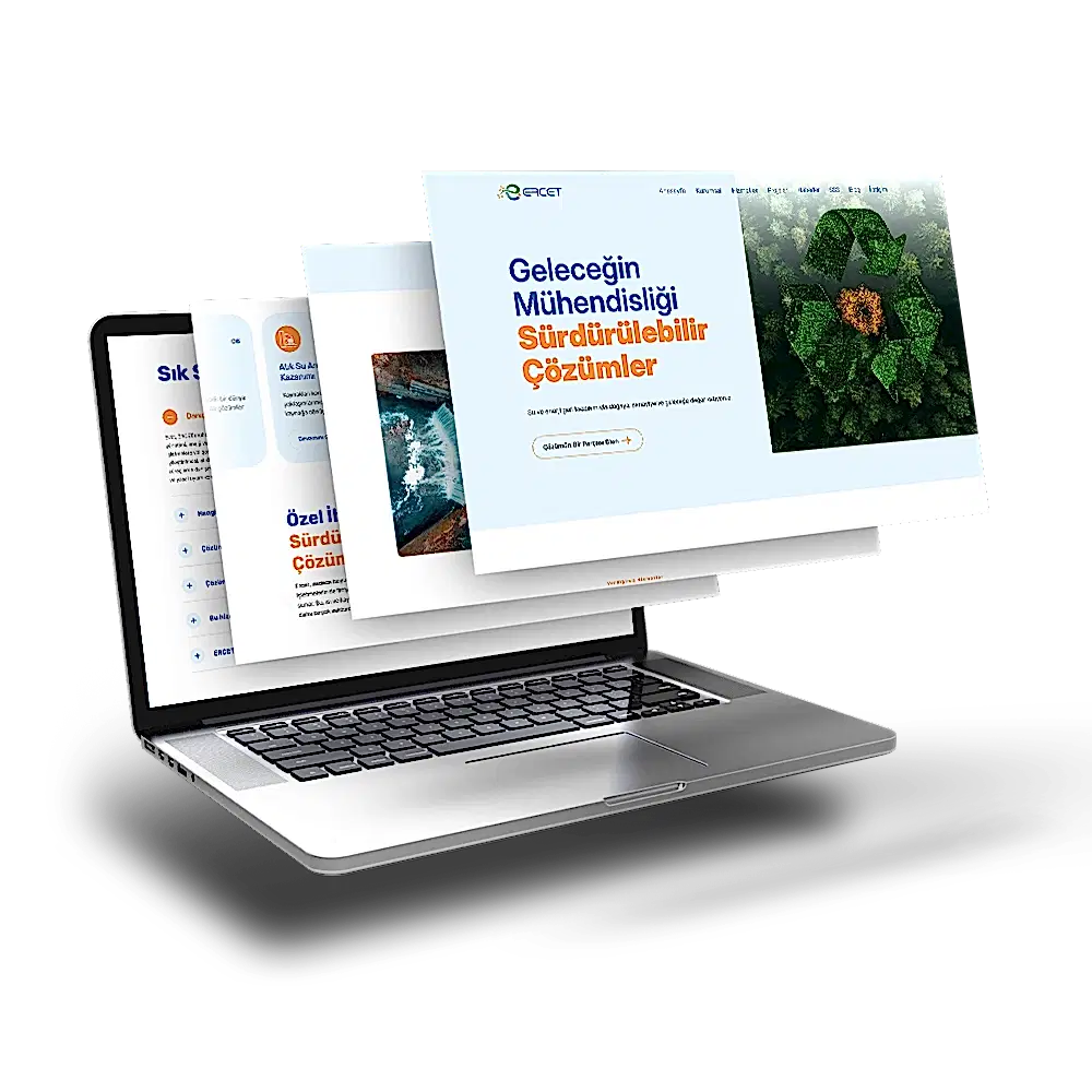 ERCET Web Tasarım Çalışması
