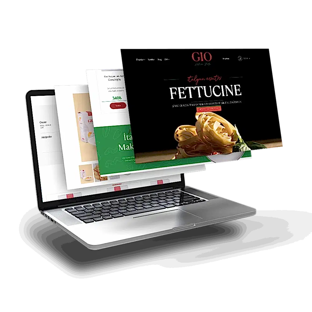 GIO Gusto E-Ticaret Web Sitesi