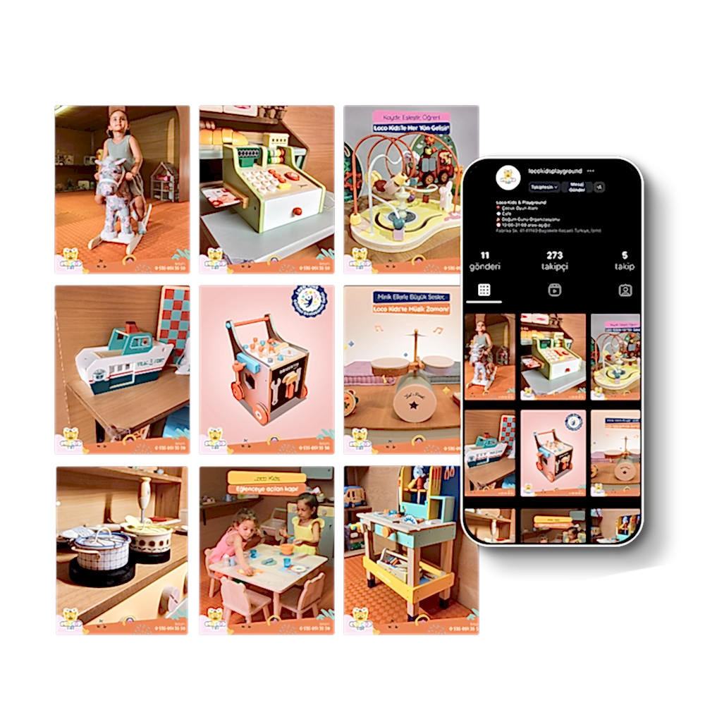 Loco Kids Sosyal Medya Yönetimi