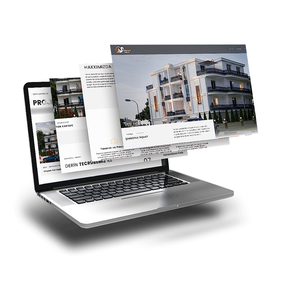 Şemsoylu İnşaat Web Site Tasarımı