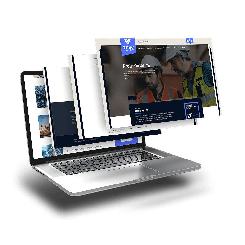 Trwtech için Kurumsal Websitesi