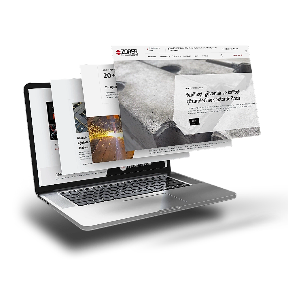 Zorer Asansör Ağırlıkları Web Sitesi